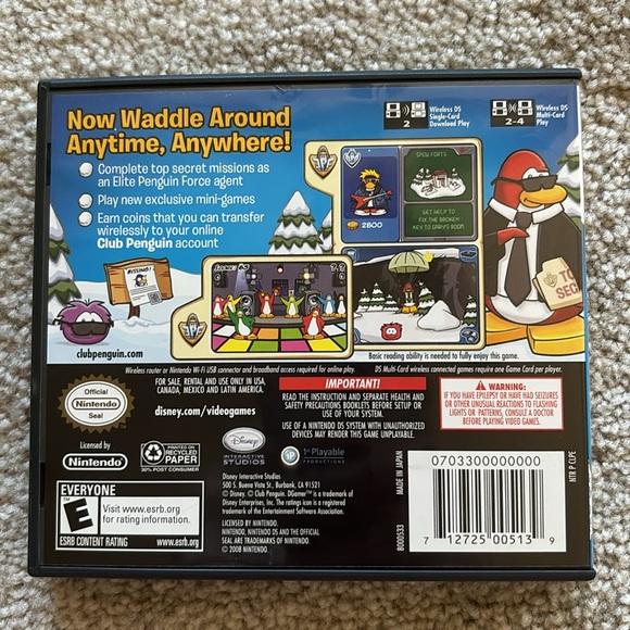 Club Penguin Nintendo DS Game - Picture 3 of 4